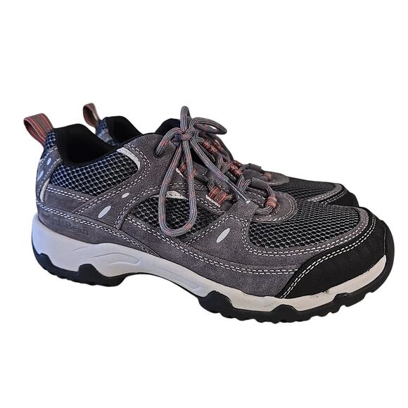 L.L. Bean Womens Ventilated Hiking Shoes Size 7M Vertigrip Trail Model 4 299641 - Picture 1 of 13